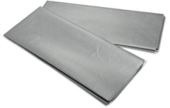 Silver tissue gift paper
